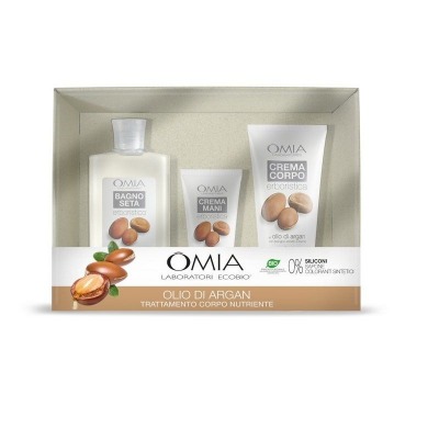 Set Corpo Argan Del Marocco Bagnoschiuma + Crema Corpo + Crema Mani