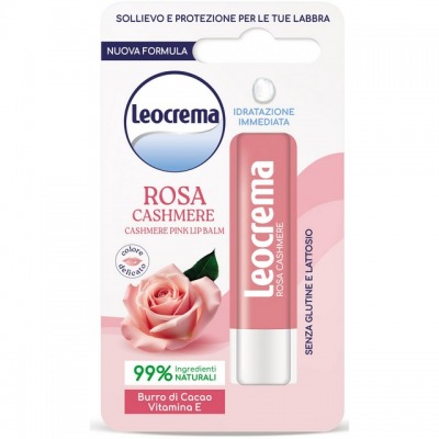 Leocrema Lip Balm Stick Rosa Cashmere 5,5 ml