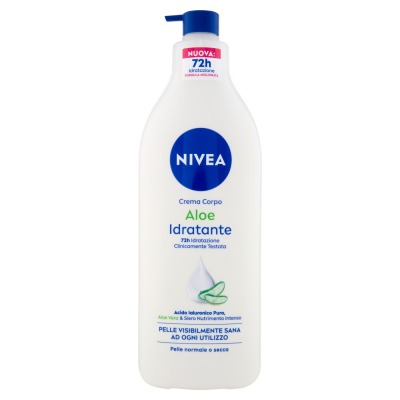 Nivea Fluida Pump Aloe Idratante Pelle Normale O Secca 500 Ml