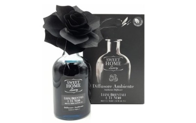 Profumatore Ambiente 250 Ml Con Rosa Legni Orientali E Te Nero