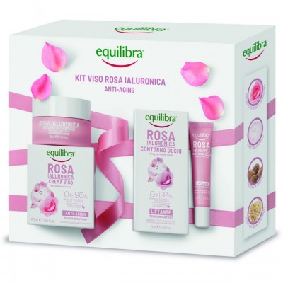 Kit Viso Rosa Ialuronica Anti-Aging