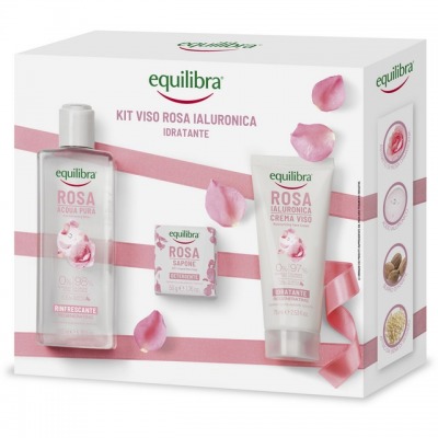 Cofanetto Kit Viso Rosa Ialuronica Idratante