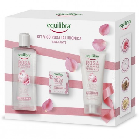 Cofanetto Kit Viso Rosa Ialuronica Idratante