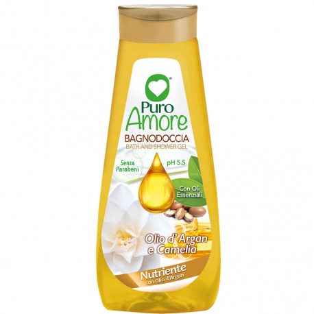 Bagnodoccia – 750 ml - ph 5.5 - olio argan e camelia