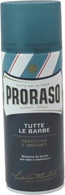 Schiuma Da Barba Protettiva E Idratante Per Tutte Le Barbe Blu 400Ml