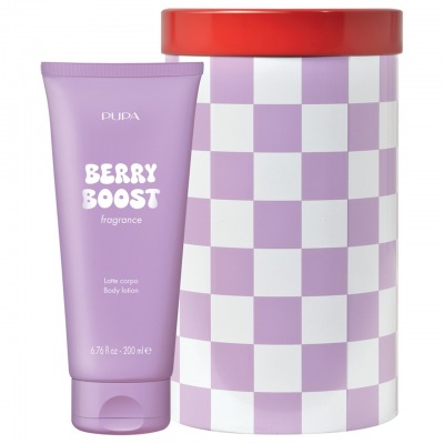 Confezione Regalo Happybox Latte Corpo 200 Ml Berry Boost