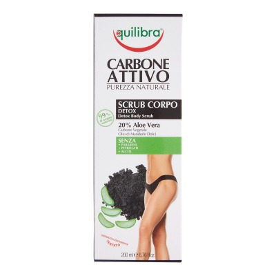 Scrub Corpo Al Carbone Attivo 200 ml