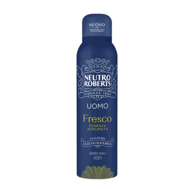 Deodorante Uomo Fresco Essenza Agrumata Spray 150 ml