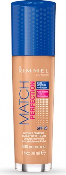 Match Perfection Foundation - Fondotinta Liquido 400 Natural Beige