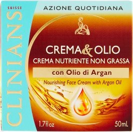 Crema&Olio Crema Nutriente Non Grassa con Olio di Argan 50 ml